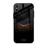 Dark Walnut iPhone X Glass Back Cover Online