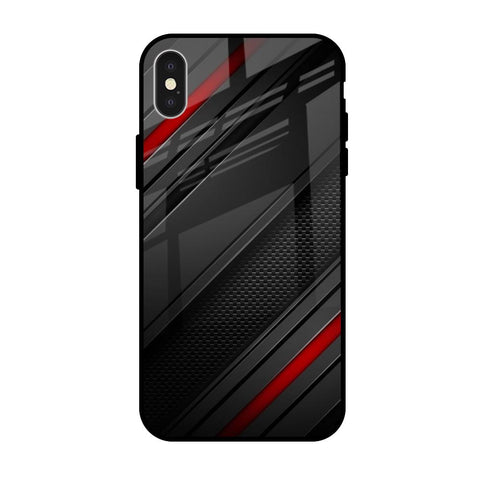 Modern Abstract iPhone X Glass Back Cover Online