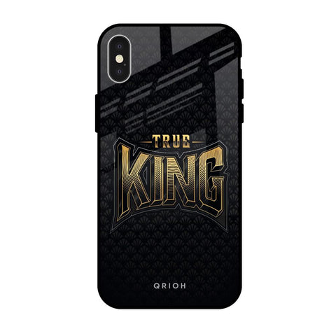 True King iPhone X Glass Back Cover Online