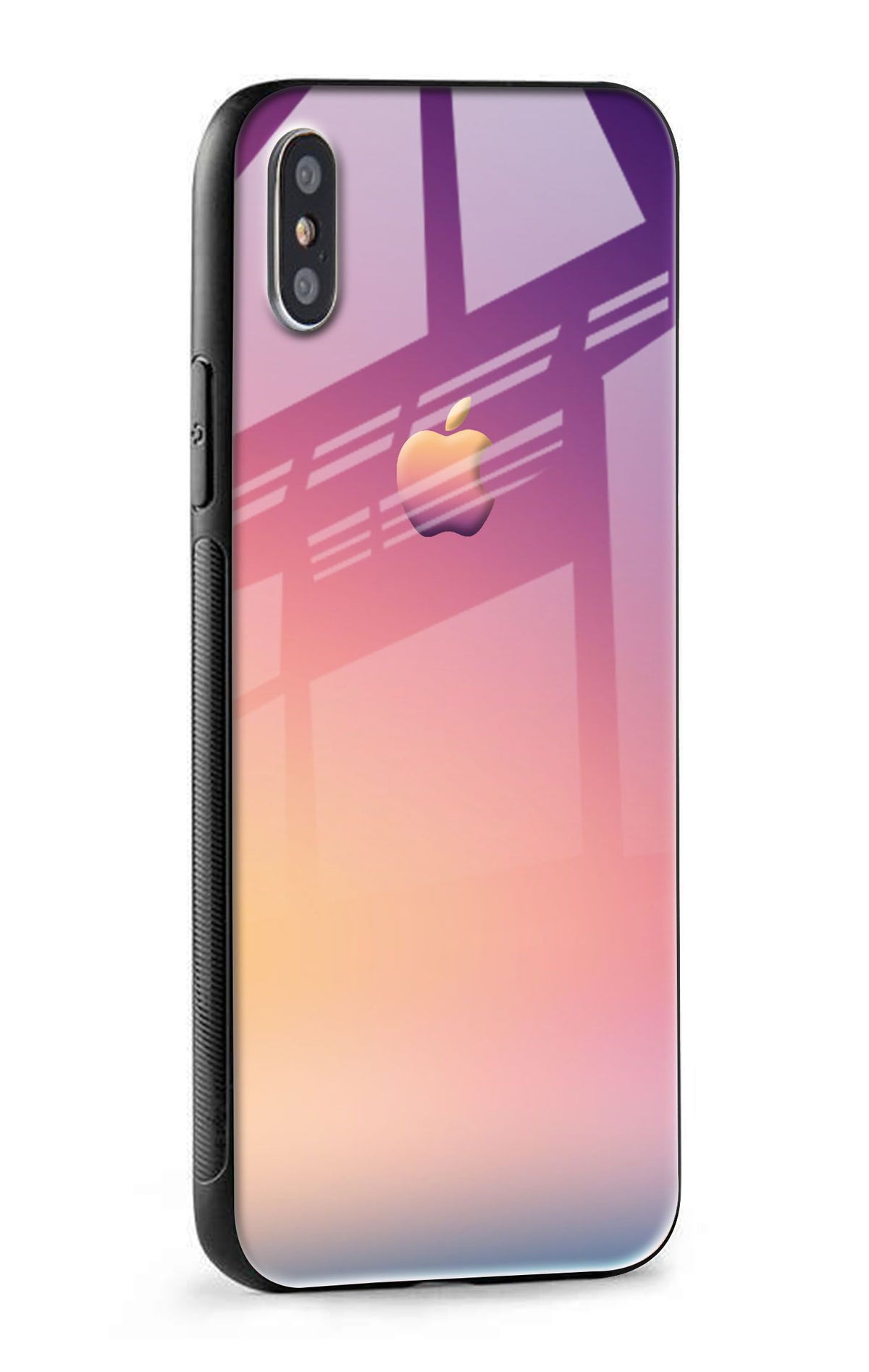 Lavender Purple Glass case for iPhone X