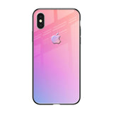 Dusky Iris iPhone X Glass Cases & Covers Online