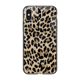Leopard Seamless iPhone X Glass Cases & Covers Online