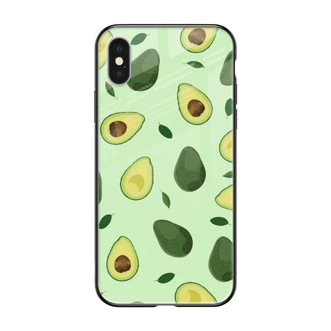 Pears Green iPhone X Glass Cases & Covers Online