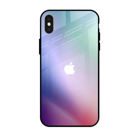 Abstract Holographic iPhone X Glass Back Cover Online