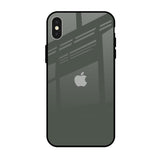 Charcoal iPhone X Glass Back Cover Online