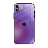 Ultraviolet Gradient iPhone X Glass Back Cover Online