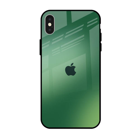 Green Grunge Texture iPhone X Glass Back Cover Online