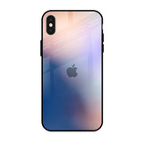 Blue Mauve Gradient iPhone X Glass Back Cover Online