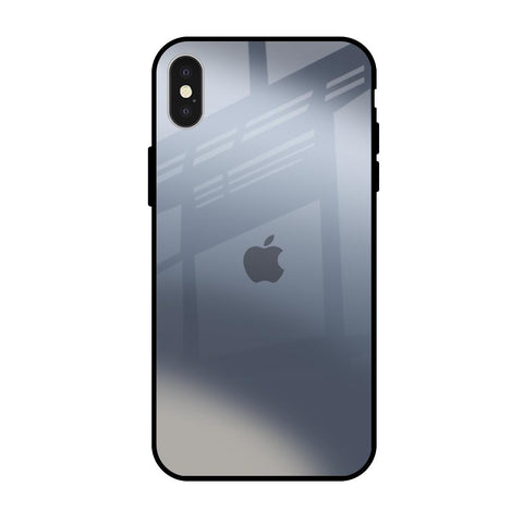 Space Grey Gradient iPhone X Glass Back Cover Online
