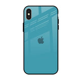 Oceanic Turquiose iPhone X Glass Back Cover Online