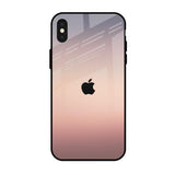 Golden Mauve iPhone X Glass Back Cover Online