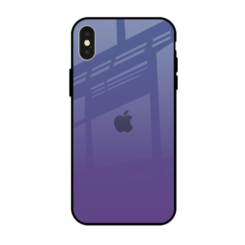 Indigo Pastel iPhone X Glass Back Cover Online