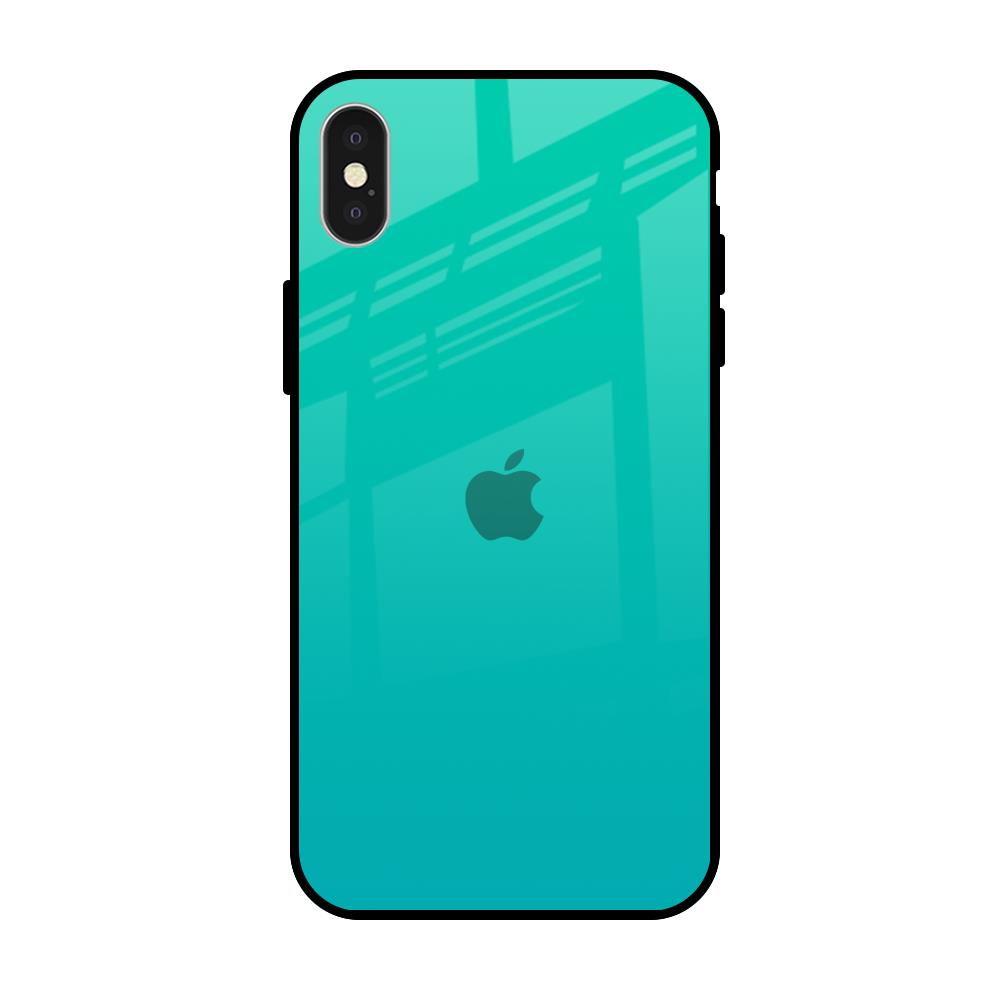 Cuba Blue iPhone X Glass Back Cover Online