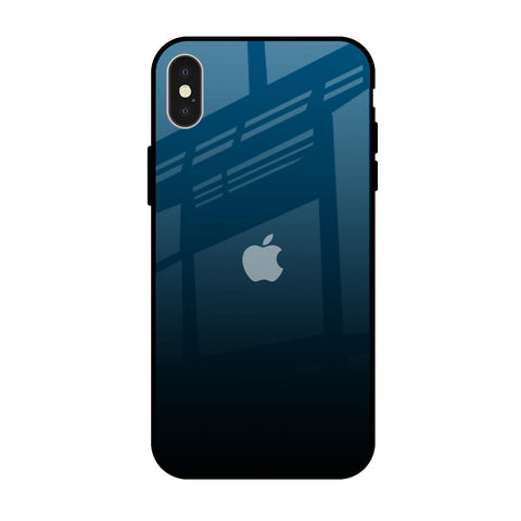 Sailor Blue iPhone X Glass Back Cover Online