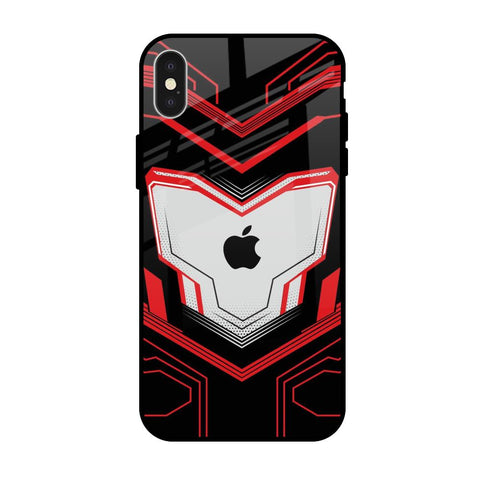 Quantum Suit iPhone X Glass Back Cover Online