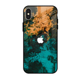 Watercolor Wave iPhone X Glass Back Cover Online