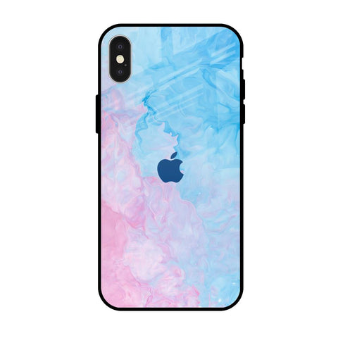 Mixed Watercolor iPhone X Glass Back Cover Online