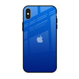 Egyptian Blue iPhone X Glass Back Cover Online