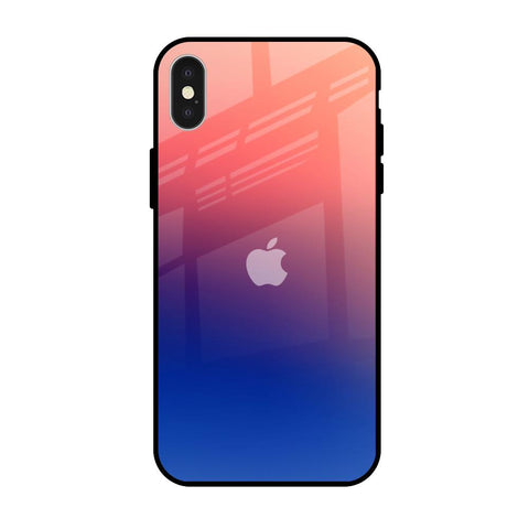 Dual Magical Tone iPhone X Glass Back Cover Online