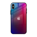Magical Color Shade iPhone X Glass Back Cover Online