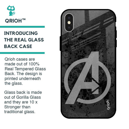 Sign Of Hope Glass Case for iPhone X