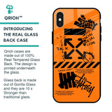 Anti Social Club Glass Case for iPhone X