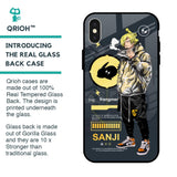 Cool Sanji Glass Case for iPhone X