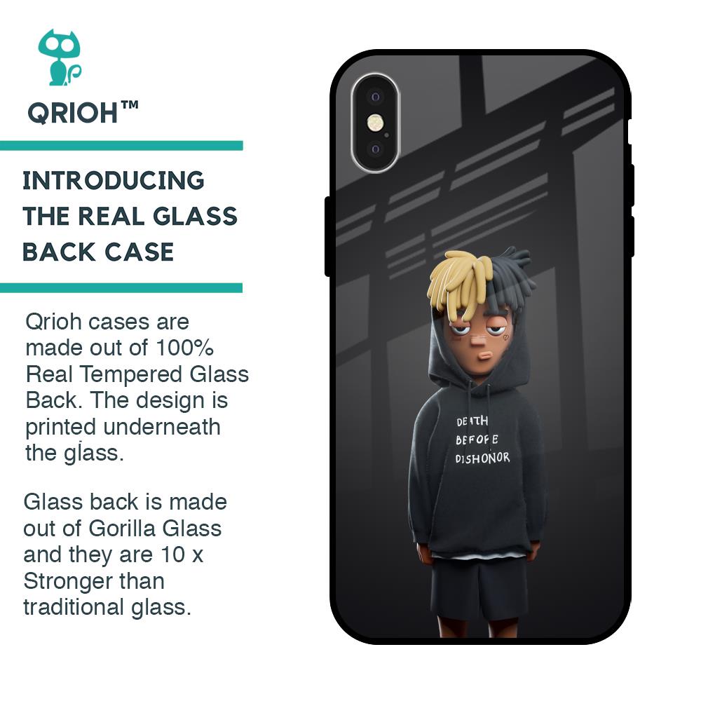 Dishonor Glass Case for iPhone X
