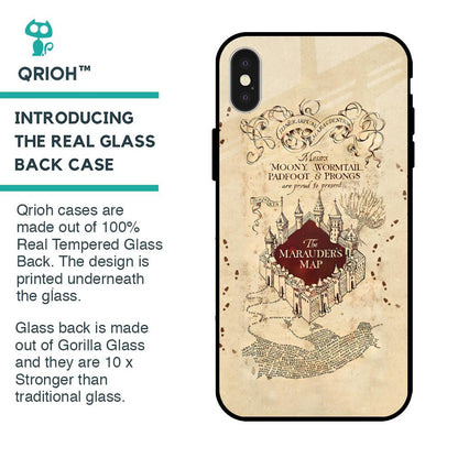 Magical Map Glass Case for iPhone X