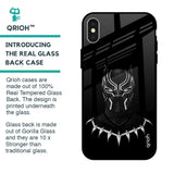 Dark Superhero Glass Case for iPhone X