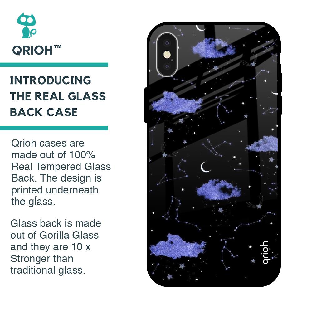 Constellations Glass Case for iPhone X
