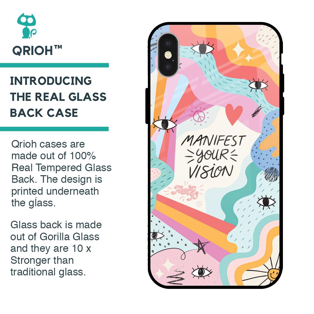 Vision Manifest Glass Case for iPhone X
