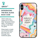Vision Manifest Glass Case for iPhone X