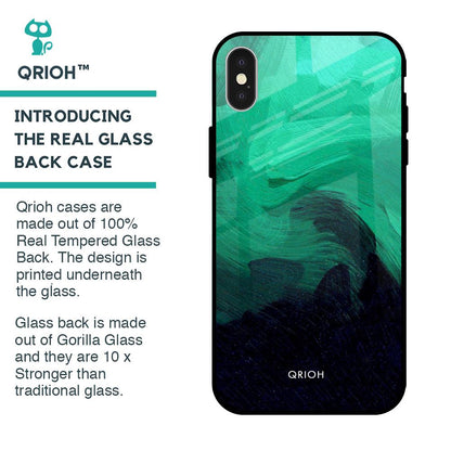 Scarlet Amber Glass Case for iPhone X