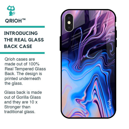 Psychic Texture Glass Case for iPhone X