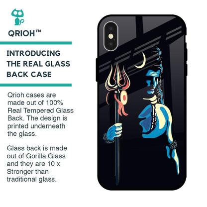 Mahakal Glass Case For iPhone X