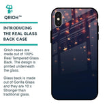 Falling Stars Glass Case For iPhone X