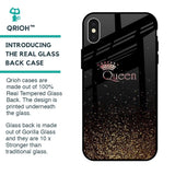 I Am The Queen Glass case for iPhone X