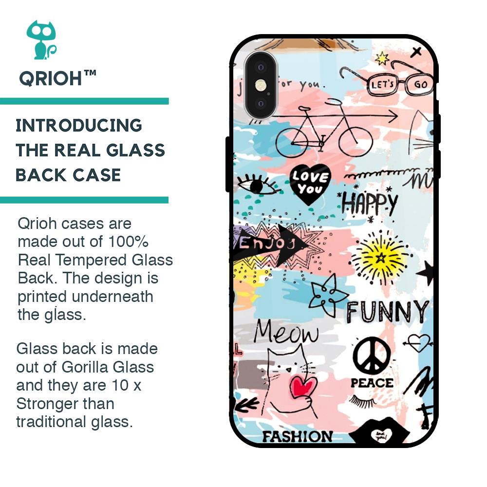 Just For You Glass Case For iPhone X