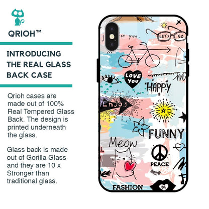 Just For You Glass Case For iPhone X