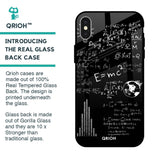 Funny Math Glass Case for iPhone X