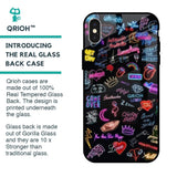 Accept The Mystery Glass Case for iPhone X