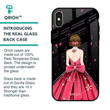 Fashion Princess Glass Case for iPhone X
