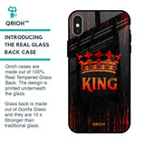 Royal King Glass Case for iPhone X