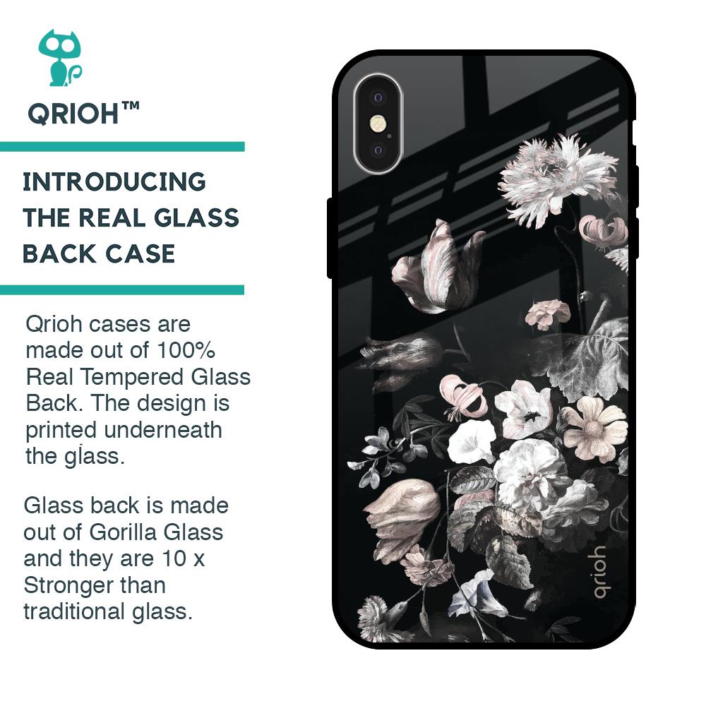 Artistic Mural Glass Case for iPhone X