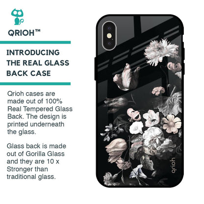 Artistic Mural Glass Case for iPhone X
