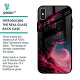 Moon Wolf Glass Case for iPhone X