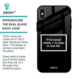 Dope In Life Glass Case for iPhone X