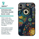 Owl Art Glass Case for iPhone X