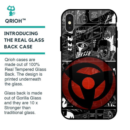 Sharingan Glass Case for iPhone X
